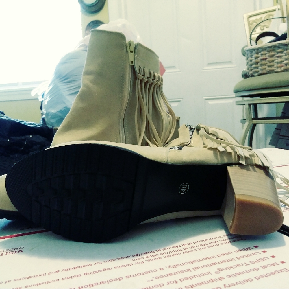 👠🎇European Custom Boots New! Size 40🎊 - Picture 2 of 6